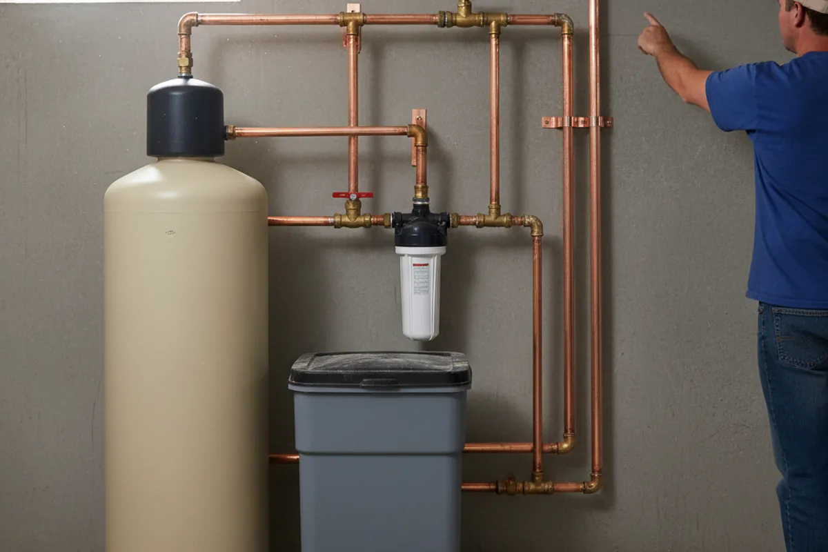 Whole-house water treatment system installed in Mountain View